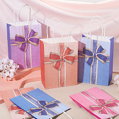 Rectangle Paper Gift Storage Bags with Handle&nbsp;CARB-TAC0003-01