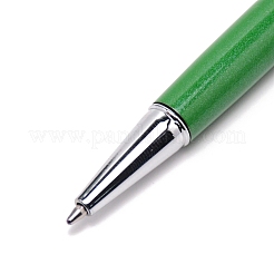 アルミボールペン  柔粘性結晶と空のペンホルダー付き  互換性のある書き込み用  学校事務用品ギフト  グリーン  145~148x12x9.5mm&nbsp;AJEW-WH0260-09E