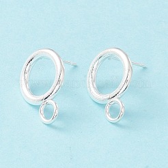 304 Stainless Steel Stud Earring Findings&nbsp;STAS-P308-02A-S
