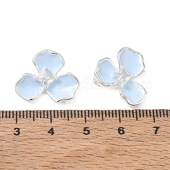 Brass Micro Pave Clear Cubic Zirconia Pendants&nbsp;CU-CBA746B-05S