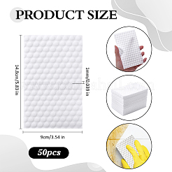 50Pcs Sponge Scouring Pads&nbsp;AJEW-WH0410-407