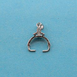 Brass Ice Pick Pinch Bails&nbsp;KK-WH0049-05P
