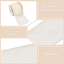 Organza Wrinkle Wired Ribbon&nbsp;OCOR-WH0078-278A