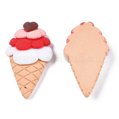 Opaque Resin Cabochons&nbsp;CRES-S308-018