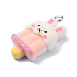 Cartoon Opaque Resin Imitation Food Pendants&nbsp;RESI-C043-03A-P