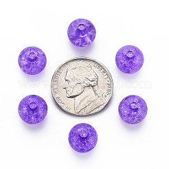Transparent Crackle Acrylic Beads&nbsp;MACR-S373-66C-N21