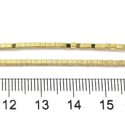 Electroplated Synthetic Non-magnetic Hematite Beads Strands&nbsp;G-I364-G01-G