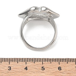 304 Stainless Steel Finger Rings for Women&nbsp;SA-CBA289B-08P