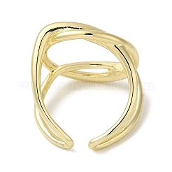 Brass Open Cuff Rings&nbsp;RJEW-Q778-47G