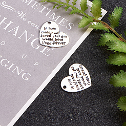 Tibetan Style Alloy Quote Pendants&nbsp;PALLOY-CJ0006-05