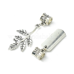 10Pcs 10 Styles Tibetan Style Alloy European Dangle Charms&nbsp;PALLOY-FZ00003