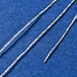 925スターリングシルバーワイヤー  半硬線  キラキラした質感の丸いジュエリーワイヤー  銀  0.51mm&nbsp;STER-NH0007-01A-S