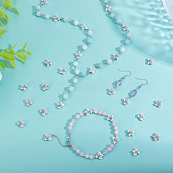 100Pcs Tibetan Style Zinc Alloy Beads&nbsp;FIND-PH0029-06
