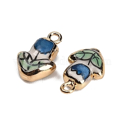 Handmade Porcelain with Brass Pendants&nbsp;PR-CBAB520-06A