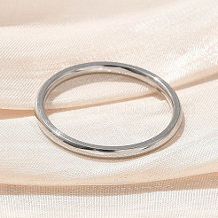 304 Stainless Steel Plain Band Rings&nbsp;STAS-I160-E04-P