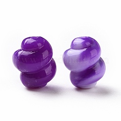 Two Tone Opaque Acrylic Beads&nbsp;OACR-P013-31A