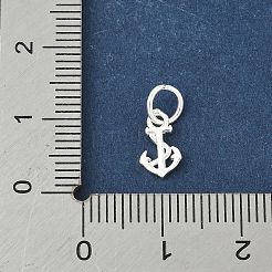 925 Sterling Silver Boat Anchor Charms&nbsp;STER-S011-02S