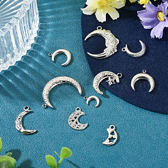 20Pcs 2Bags 304 Stainless Steel Pendants&nbsp;STAS-TA0006-14
