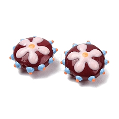 Baking Paint Glass Enamel Beads&nbsp;LAMP-S080-03D