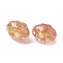 Two Tone Transparent Acrylic Beads&nbsp;OACR-D304-01F