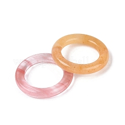 天然石と合成石の連結リング  リング  30~31x5mm  内径：20~20.5mm&nbsp;G-Q608-16