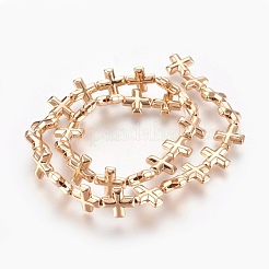 Electroplated Non-magnetic Synthetic Hematite Bead Strand&nbsp;G-E498-19