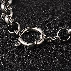 Tarnish Resistant 304 Stainless Steel Rolo Chain Bracelets&nbsp;BJEW-H477-04