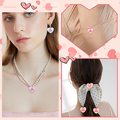 52Pcs 13 Style Resin Pendants&nbsp;DIY-PH0006-23