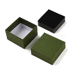Cardboard Paper Jewelry Storage Boxes with Sponge&nbsp;CON-P023-01A-01
