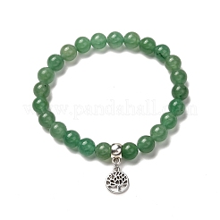 Tree of Life & Lotus Stretch Bracelets Set for Men Women&nbsp;BJEW-JB06723