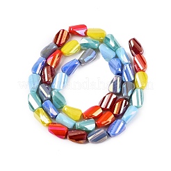 Electroplate Glass Beads Strands&nbsp;GLAA-T023-A29-01
