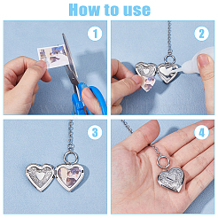 9Pcs 3 Styles 304 Stainless Steel Textured Cable Chain Necklaces&nbsp;NJEW-HS00004