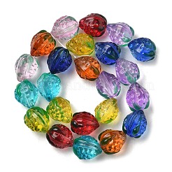 Transparent Glass Enamel Beads Strawberry&nbsp;LAMP-V001-05