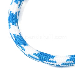 Braided Round Polyester Cord Bracelet Makings&nbsp;FB-CBAEDA0-01G-32