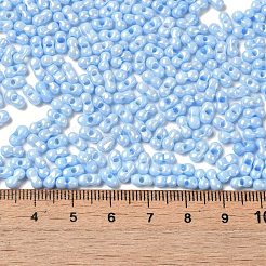 Opaque Colours Luster Glass Seed Beads&nbsp;X1-SEED-B001-01A-07