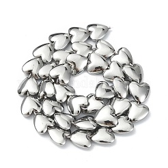 Electroplated Synthetic Non-magnetic Hematite Beads Strands&nbsp;G-C024-04A