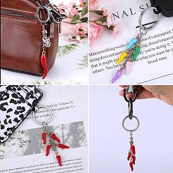 304 Stainless Steel Enamel Keychain&nbsp;KEYC-SW00010