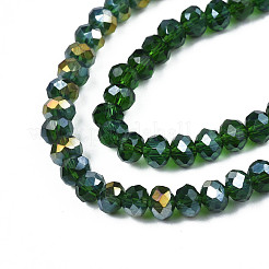 Electroplate Glass Beads Strands&nbsp;EGLA-A034-T1mm-B28