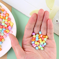 Opaque Acrylic Beads&nbsp;MACR-YW0001-18D