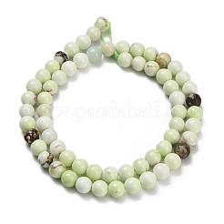 Natural Lemon Turquoise(Jasper) Beads&nbsp;G-C259-B04-6mm