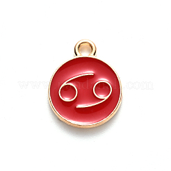 Alloy Enamel Pendants&nbsp;ENAM-S124-01A-07D