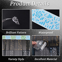 PET Waterproof Decorative Stickers&nbsp;DIY-CP0011-66