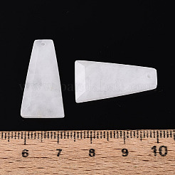 Natural White Jade Pendants&nbsp;G-Q601-10G