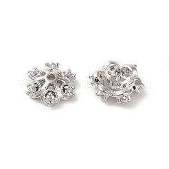 Rack Plating Brass Beads Caps&nbsp;KK-B088-05A-P