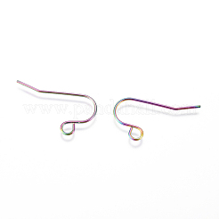 Ion Plating(IP) 304 Stainless Steel Earring Hooks&nbsp;STAS-F241-03-M