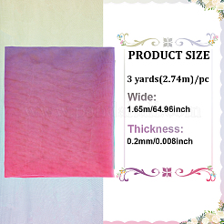 ポリエステル生地  DIYクラフト用品  カラフル  1650x0.2mm  3ヤード/個&nbsp;FIND-WH0148-728