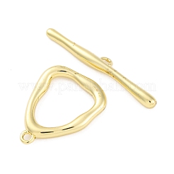 Brass Toggle Clasps&nbsp;KK-Z084-06G