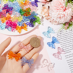 100Pcs Transparent Acrylic Beads&nbsp;TACR-SP0001-20
