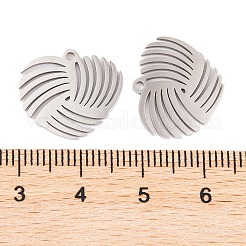 Non-Tarnish 5Pcs 201 Stainless Steel Pendants&nbsp;LS-STAS-M056-02A-P