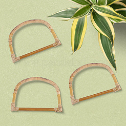 Rattan D Ring Bag Handles&nbsp;FIND-WH20009-86